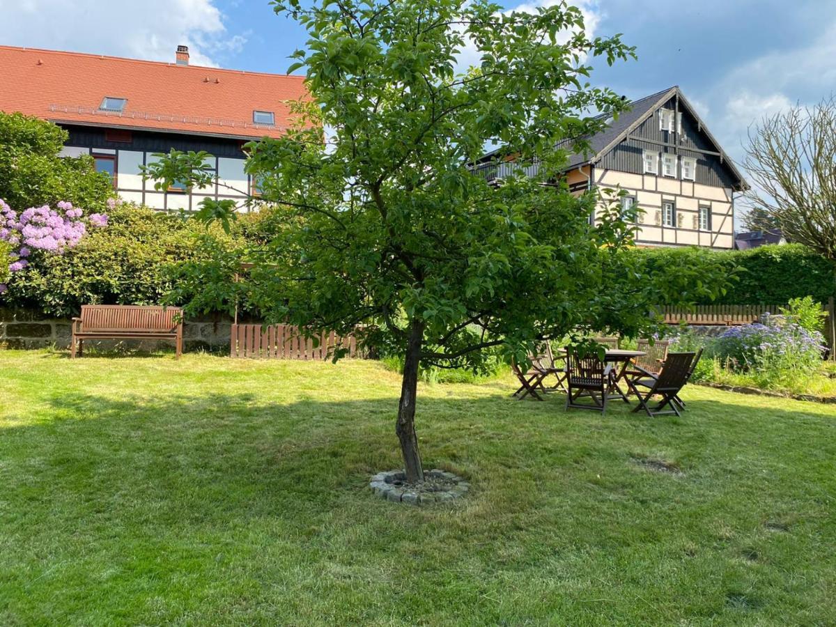 Urlaubsfreude Biedermann Haus Gluecksstein - Mondstein Apartment Bad Schandau Ngoại thất bức ảnh